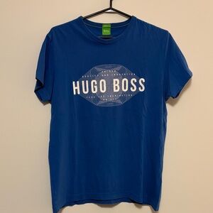Hugo Boss Men's Short Sleeve Tee in Bold Blue